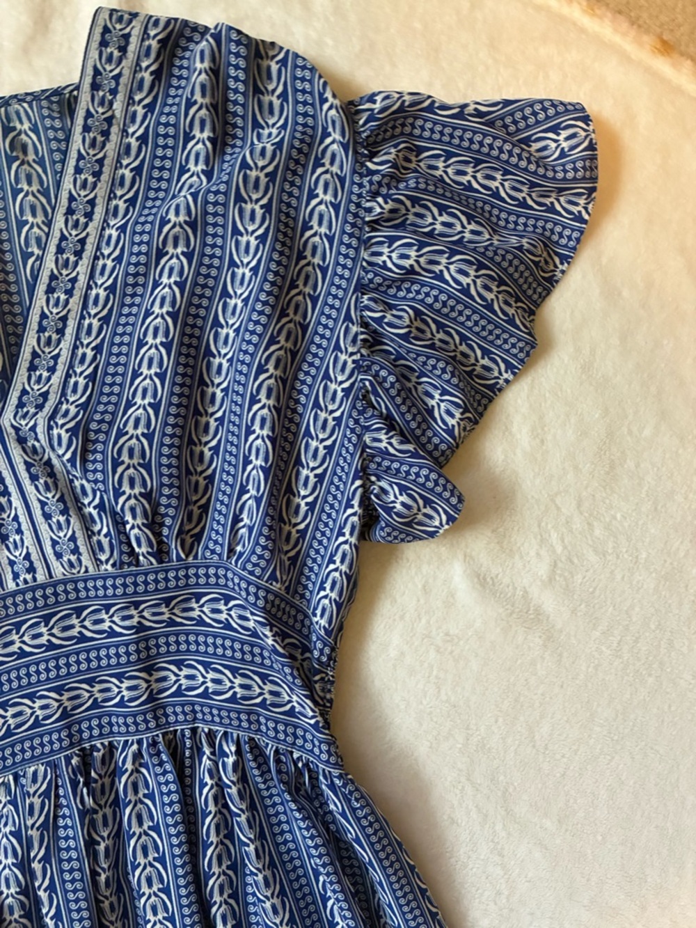 Max studioBlue Patterned Maxi Dress size small - Picture 6 of 8